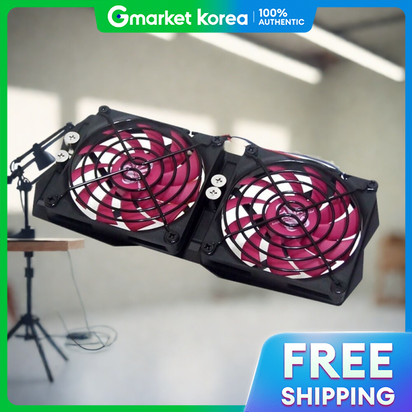 Vga Dual Fan Cooler with El Bearing for Heatsink Mounting Giá 480,750 Đồng*Miễn phí vận chuyển