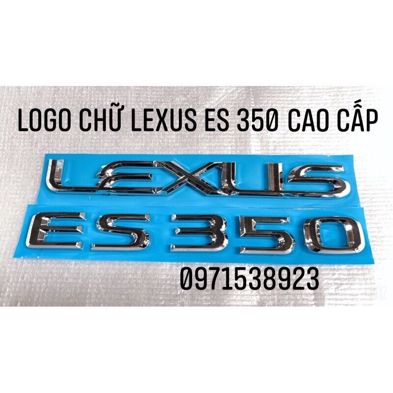 Chữ nổi lexus es 350 hàng cao cấp