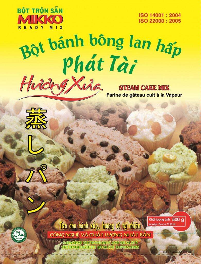 Bột bánh bông lan hấp Mikko Hương Xưa 1kg