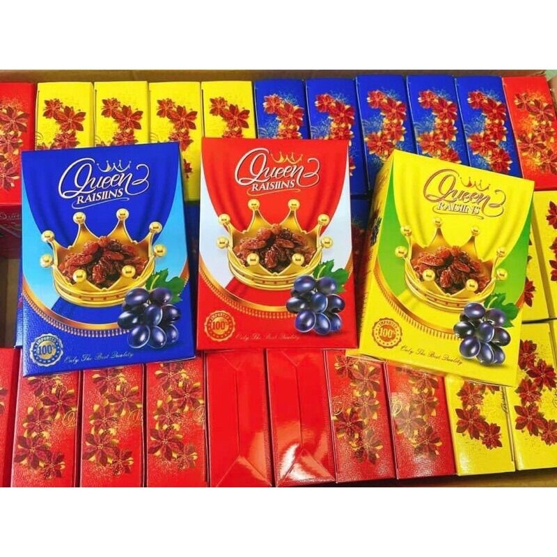 Nho khô hộp Queen 100gr