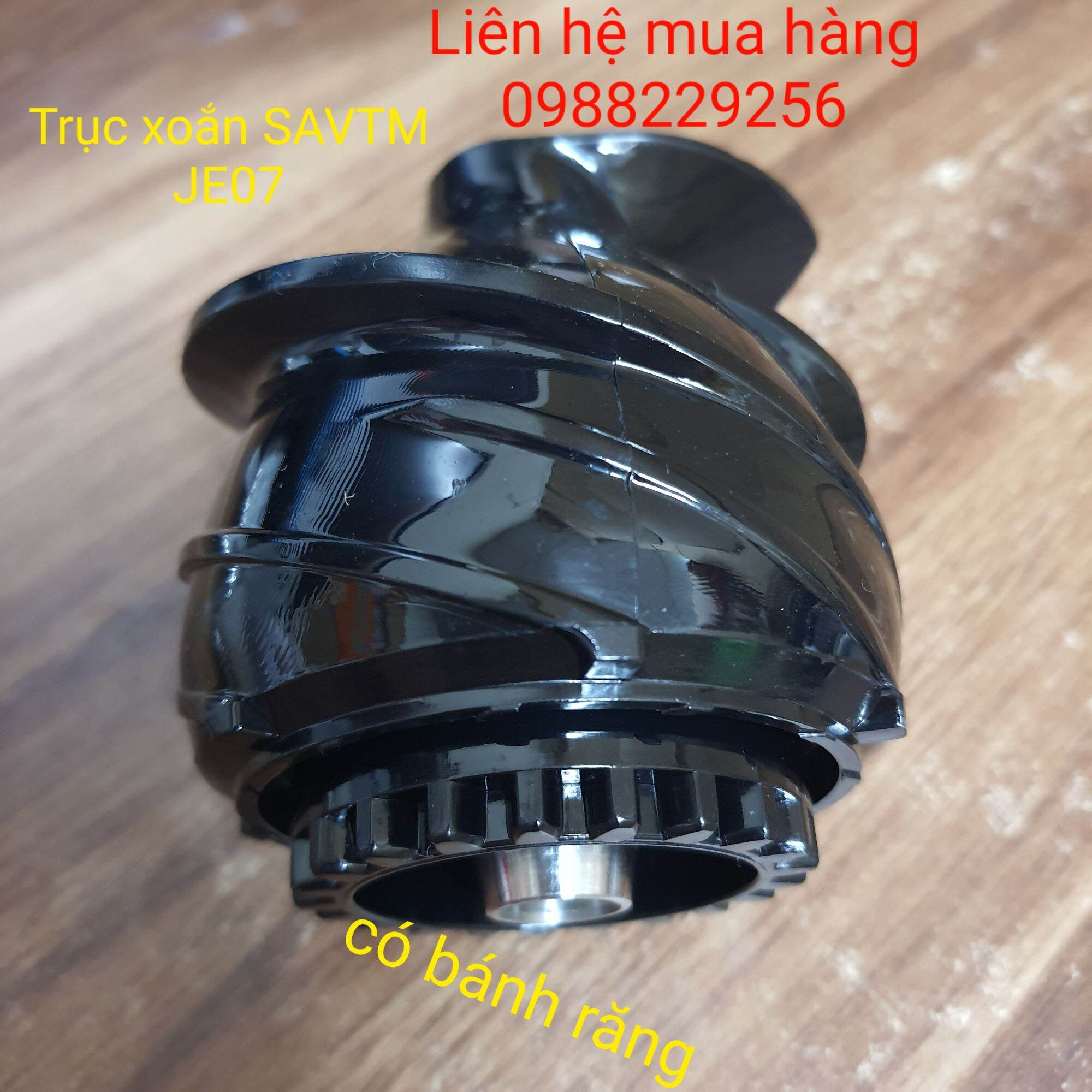 Linh kiện- phụ kiện trục xoắn máy ép chậm hoa quả savtm je07