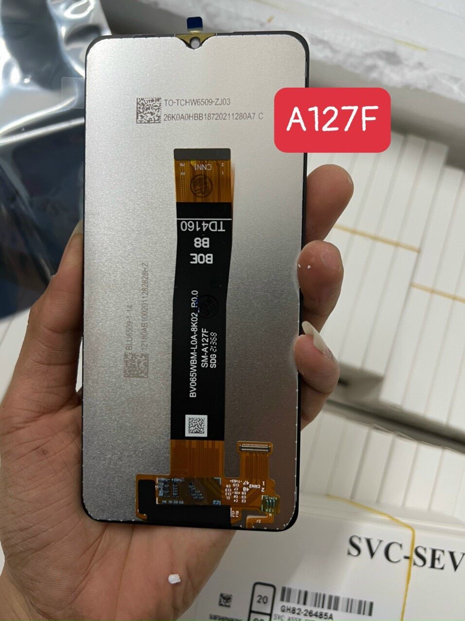Màn hình samsung a12 mã a127f zin hãng