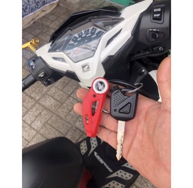 Phôi chìa khoá bấm gập độ các dòng xe HONDA ( có 3 màu đỏ , xanh , đen )