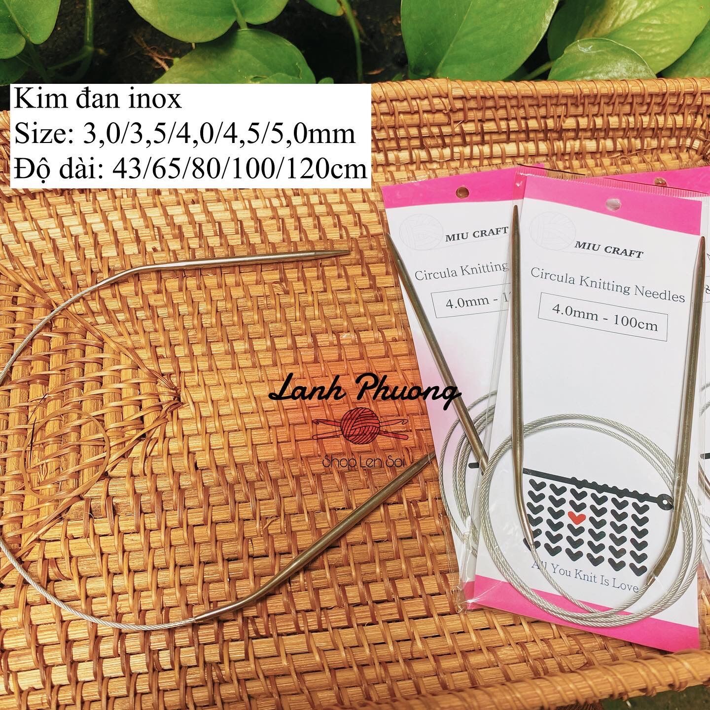 Kim Đan Vòng Inox Nhiều Size