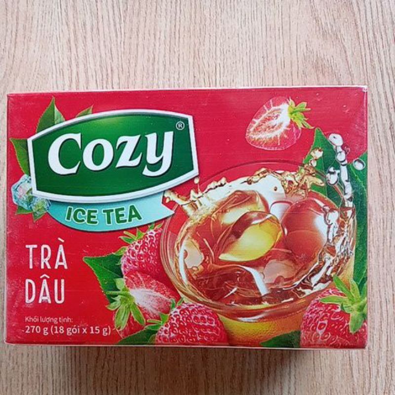 Trà dâu Cozy hoà tan 270 gram