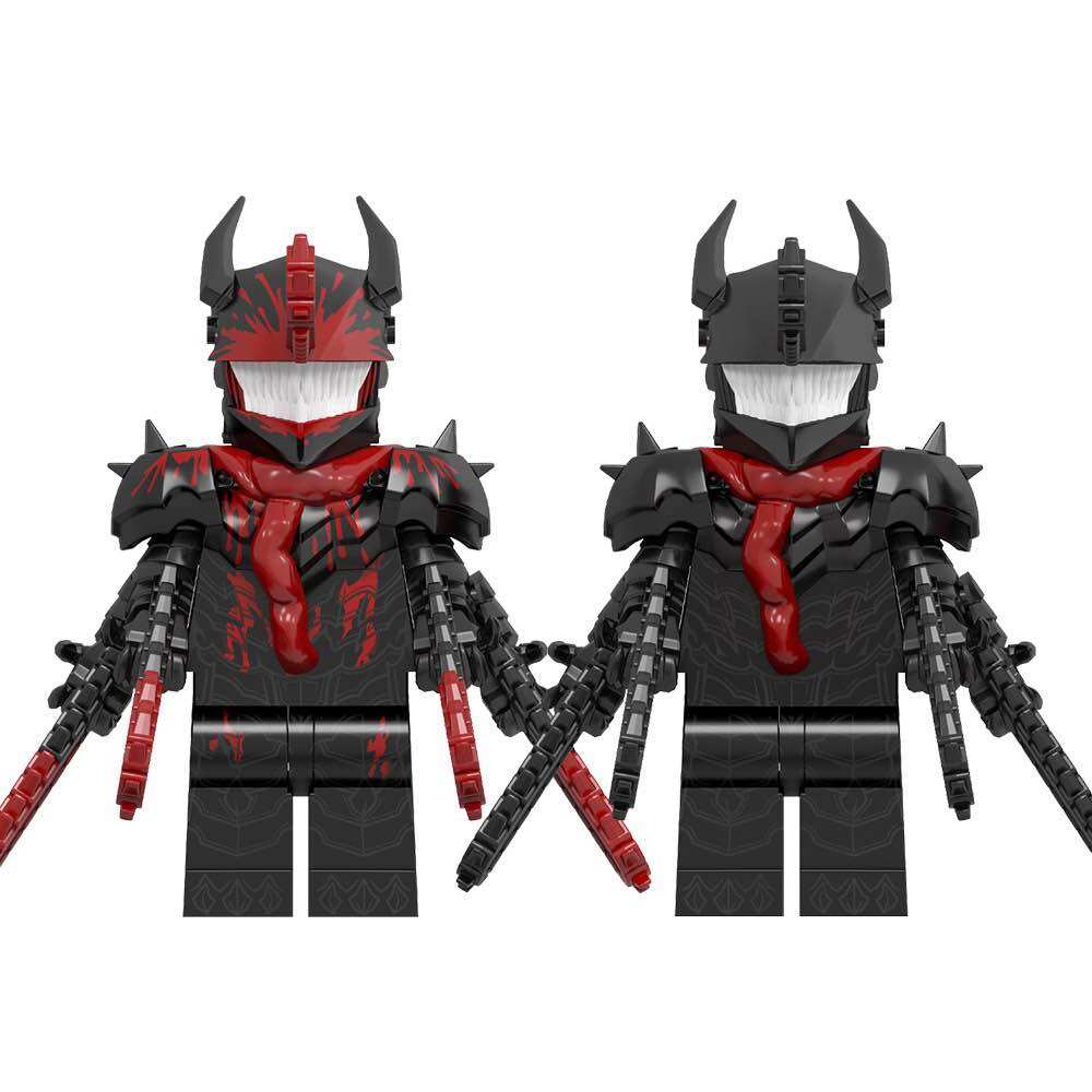 Đồ Chơi Lắp Ráp Minifigure các nhân vật Thợ Săn Quỷ, Minifigure Chainsaw Man, Minifigure Chaisaw Demon