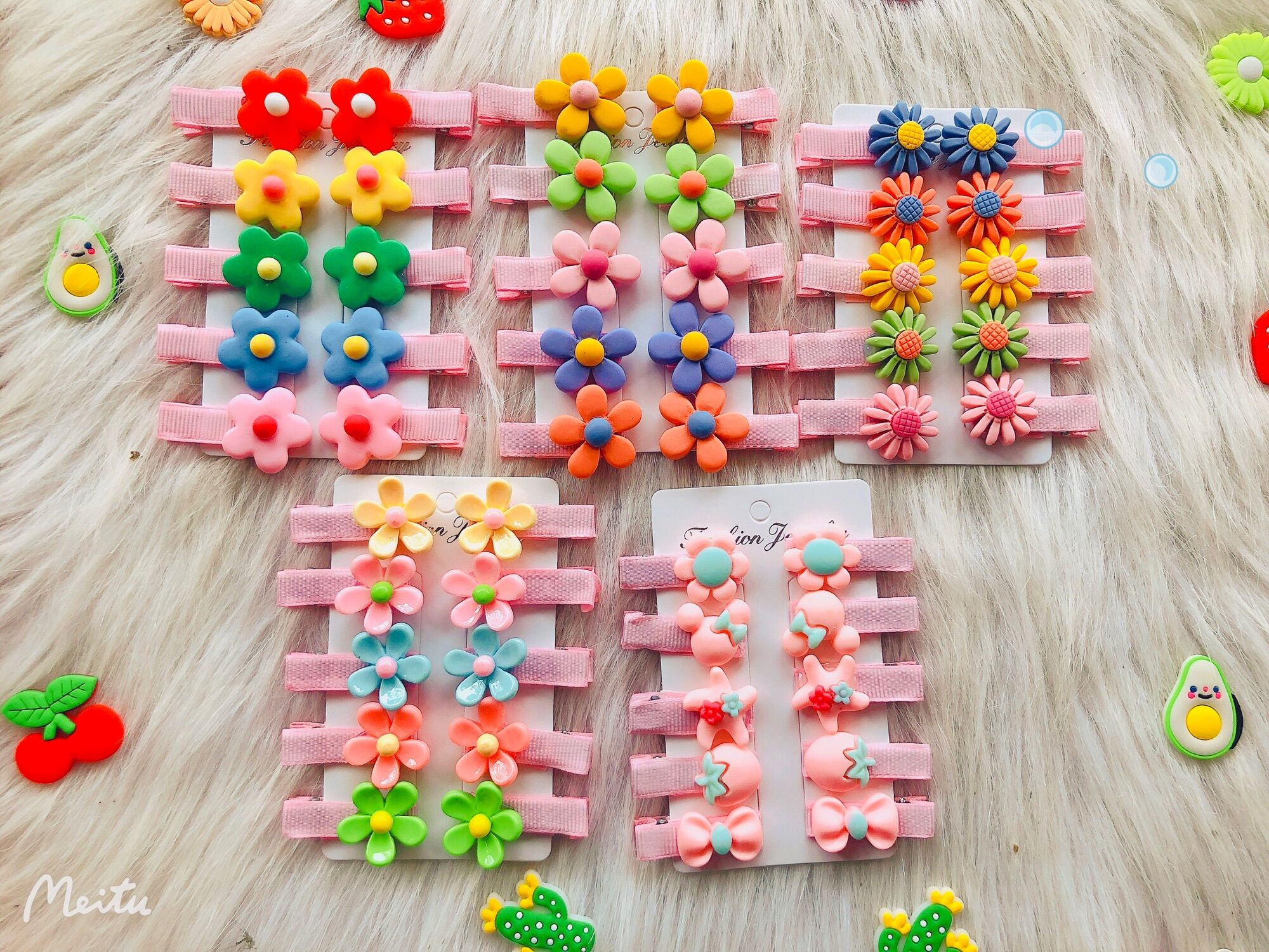 🍀 Set 10 Kẹp Tóc Hàn Quốc Cute Cho Bé Gái 🍀