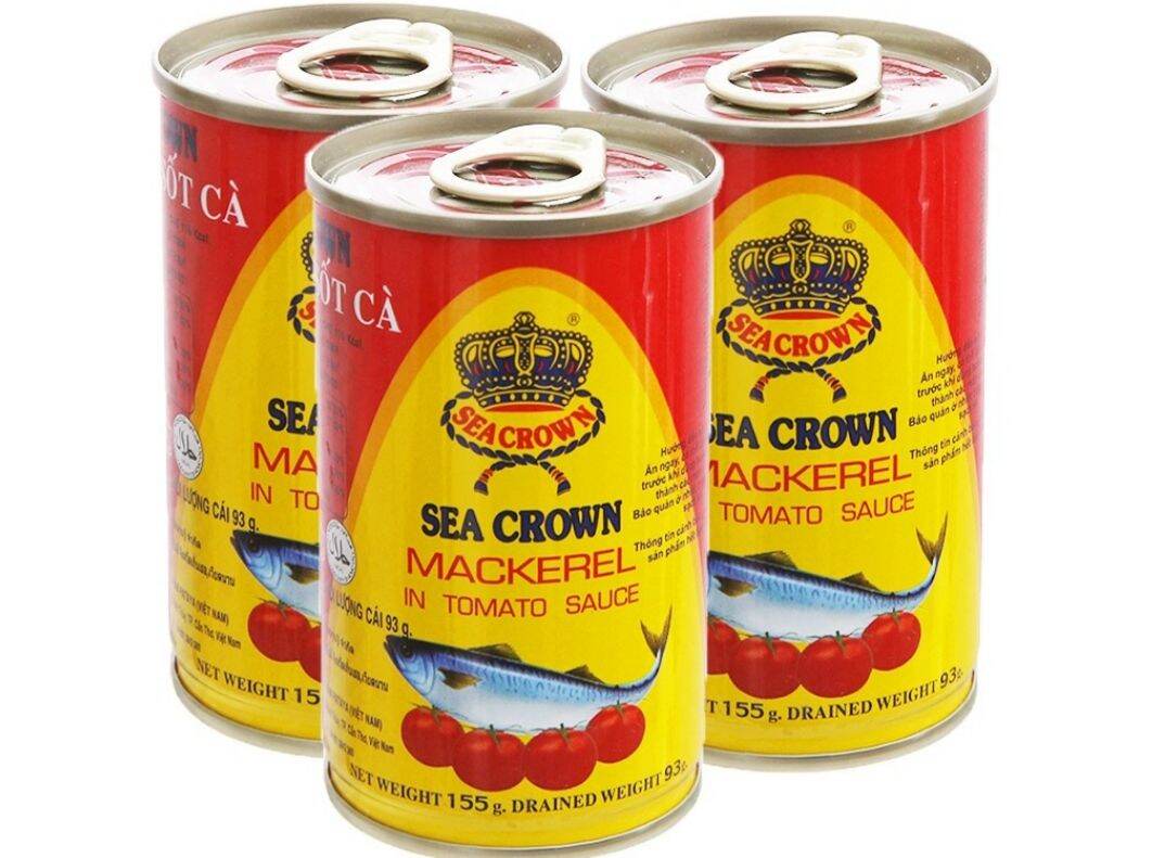 Combo 5 hộp cá seacrown thái lan 155g