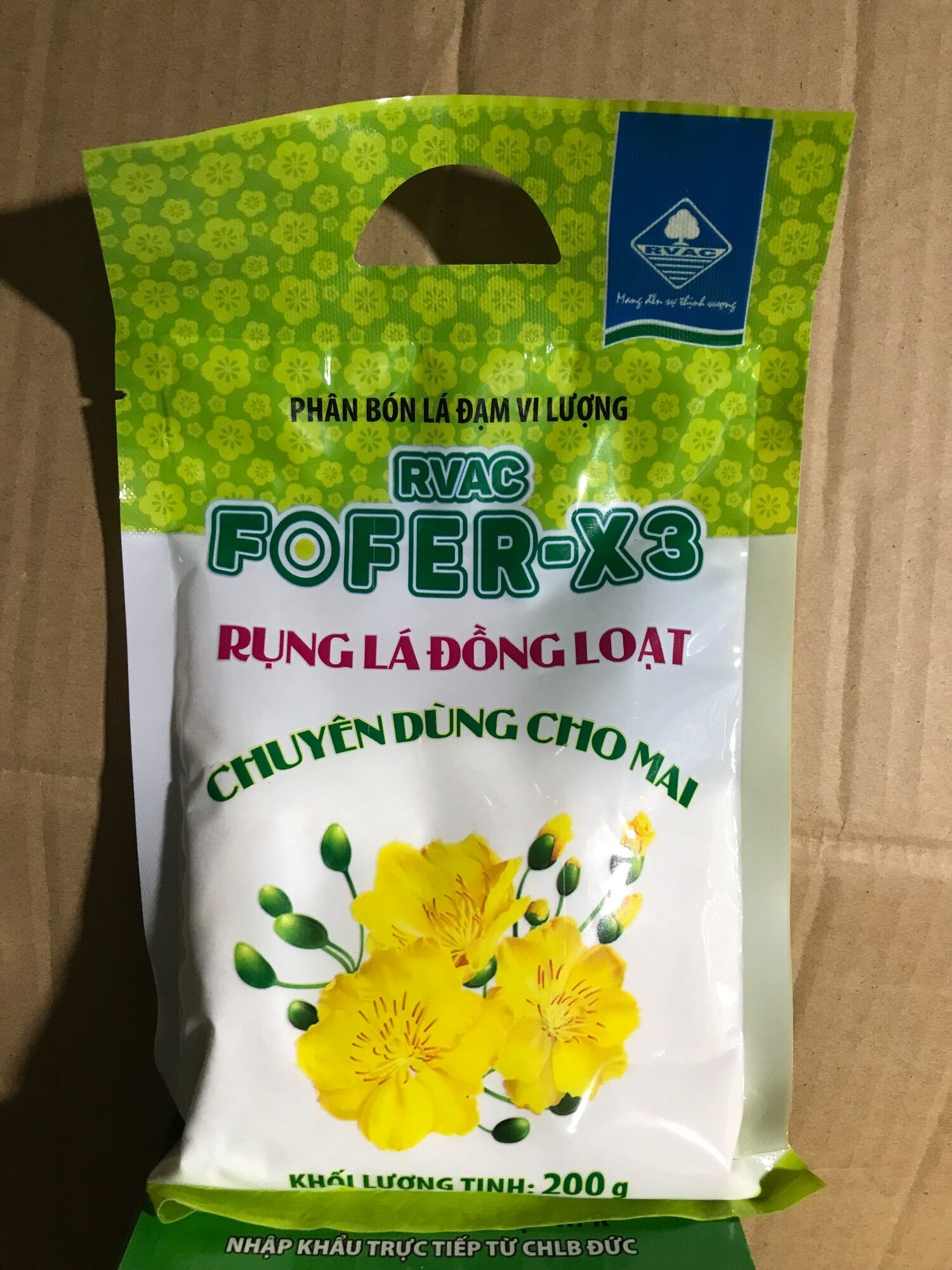 rụng lá mai fofer x3