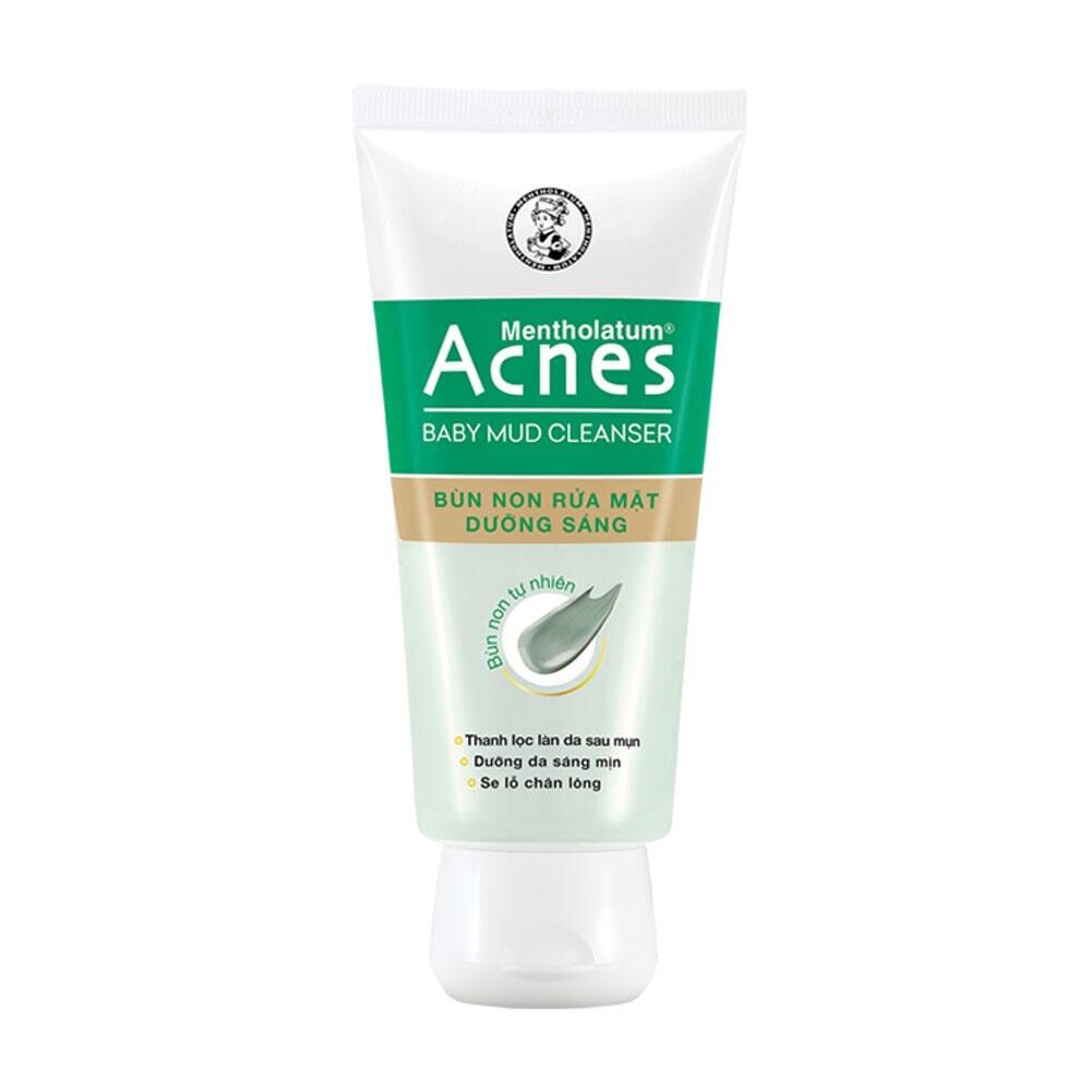 Sữa rửa mặt Acnes bùn non dưỡng sáng da 100g