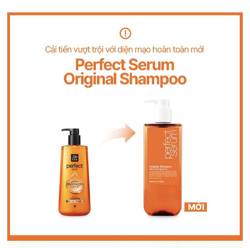 Dầu Gội/ Xả MISEEN PERFECT SERUM SHAMPOO 680ml