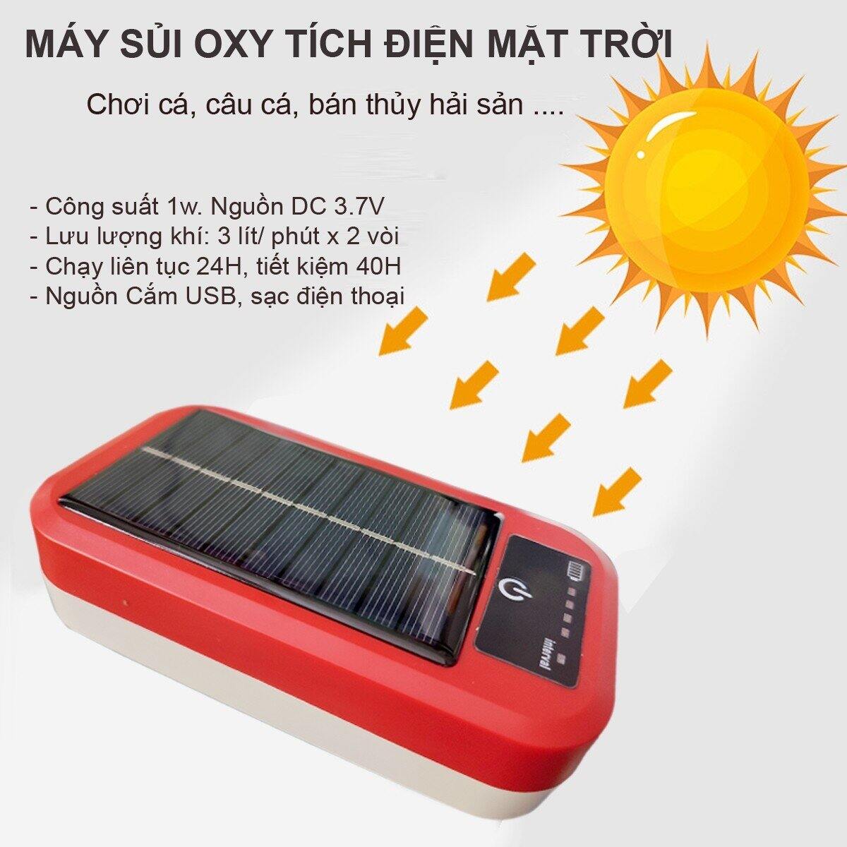 Máy sủi tích điện 2 vòi baoyu a3 siêu êm công nghệ năng lượng mặt trời