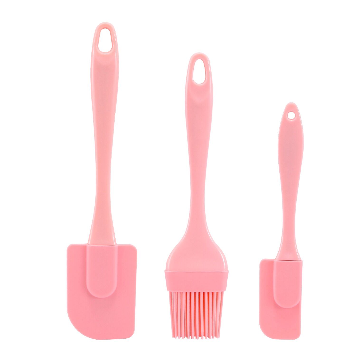 Dụng cụ làm bánh 3 món silicone_dụng cụ vét bột