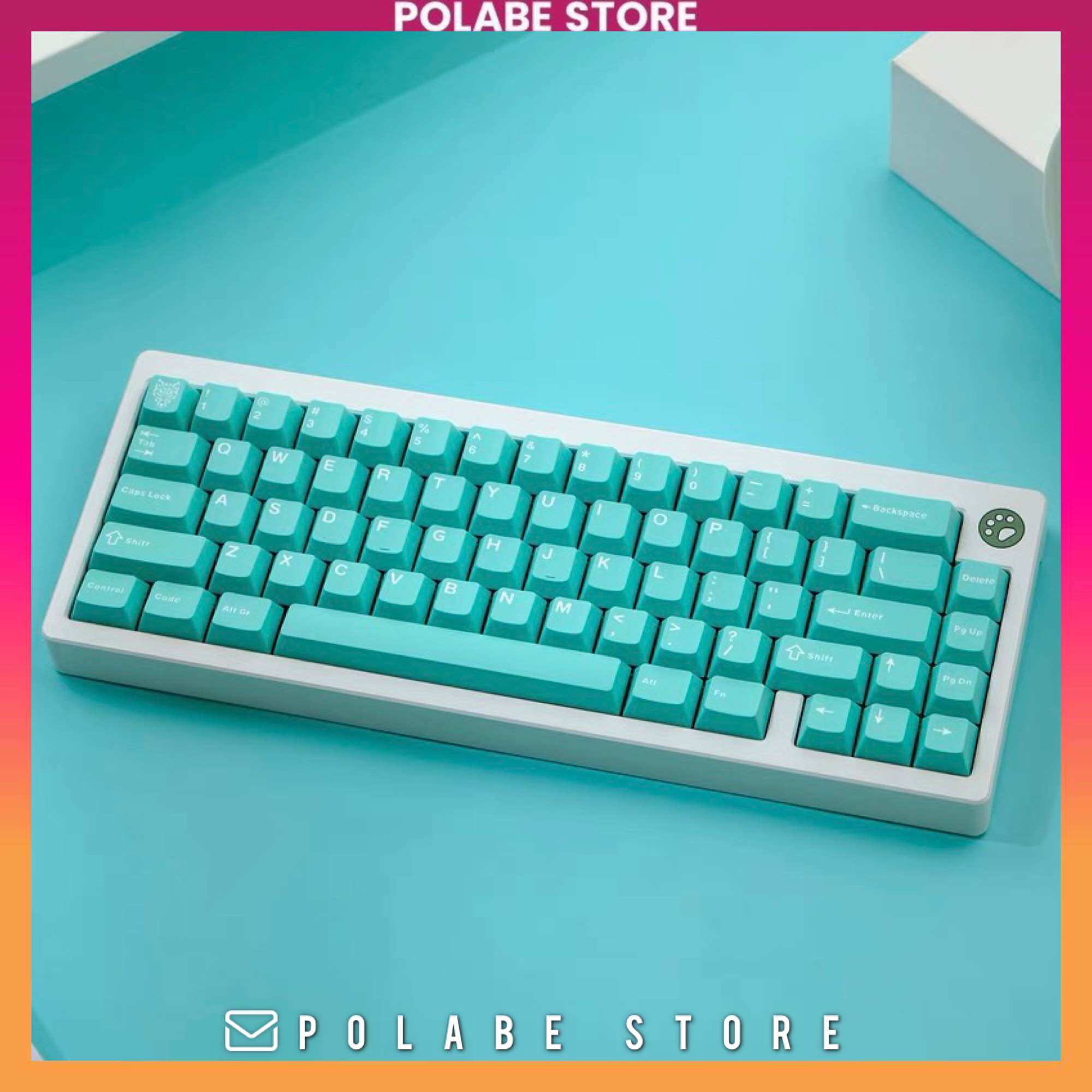 Keycap Cherry Aifei Tiffani Pyga Keycap Cherry profile bàn phím cơ Polabe Store