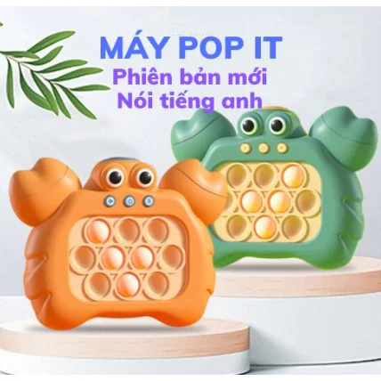 Máy pop it điện tử thế hệ mới đồ chơi pin nhạc