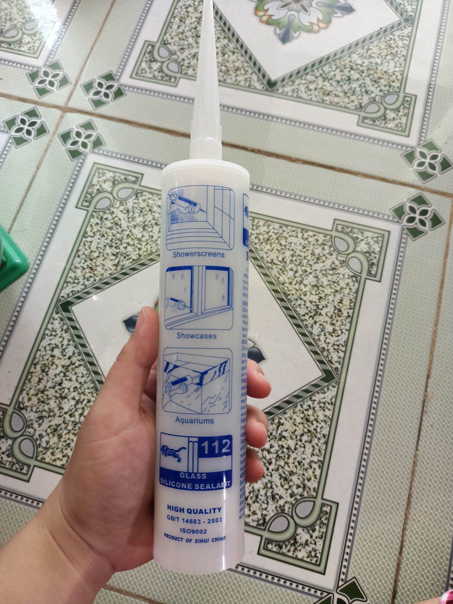 keo silicon 112 trắng trong
