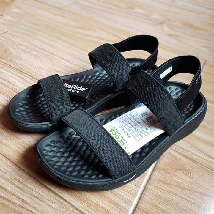 Sandal Cross Litieride quai chun (đen)
