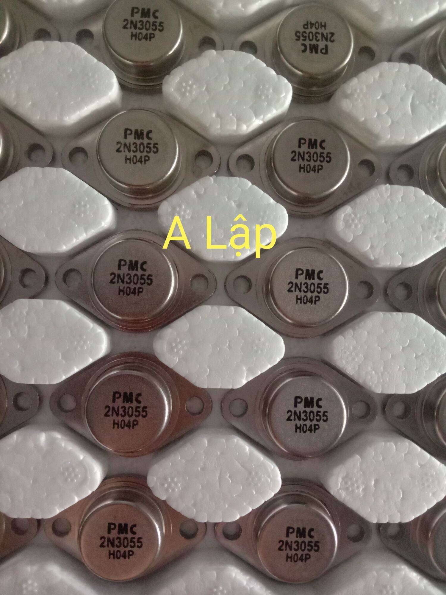 Transistor sò 2N3055 dày hãng PMC - sò nghịch
