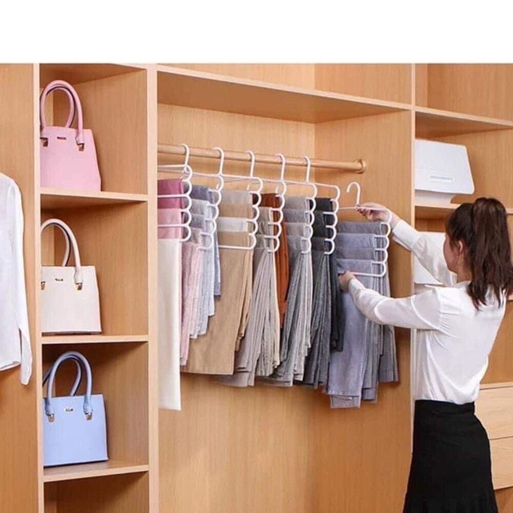 Móc treo quần áo 5 tầng tiện dụng