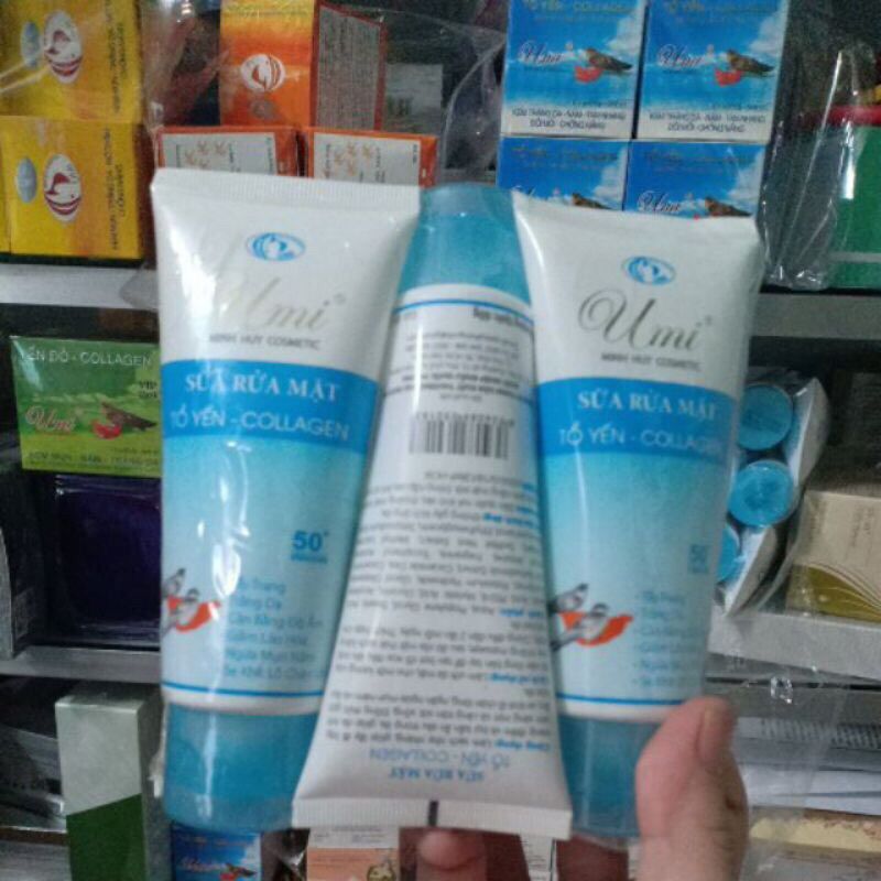 Sữa rửa mặt Umi yến đỏ 60ml