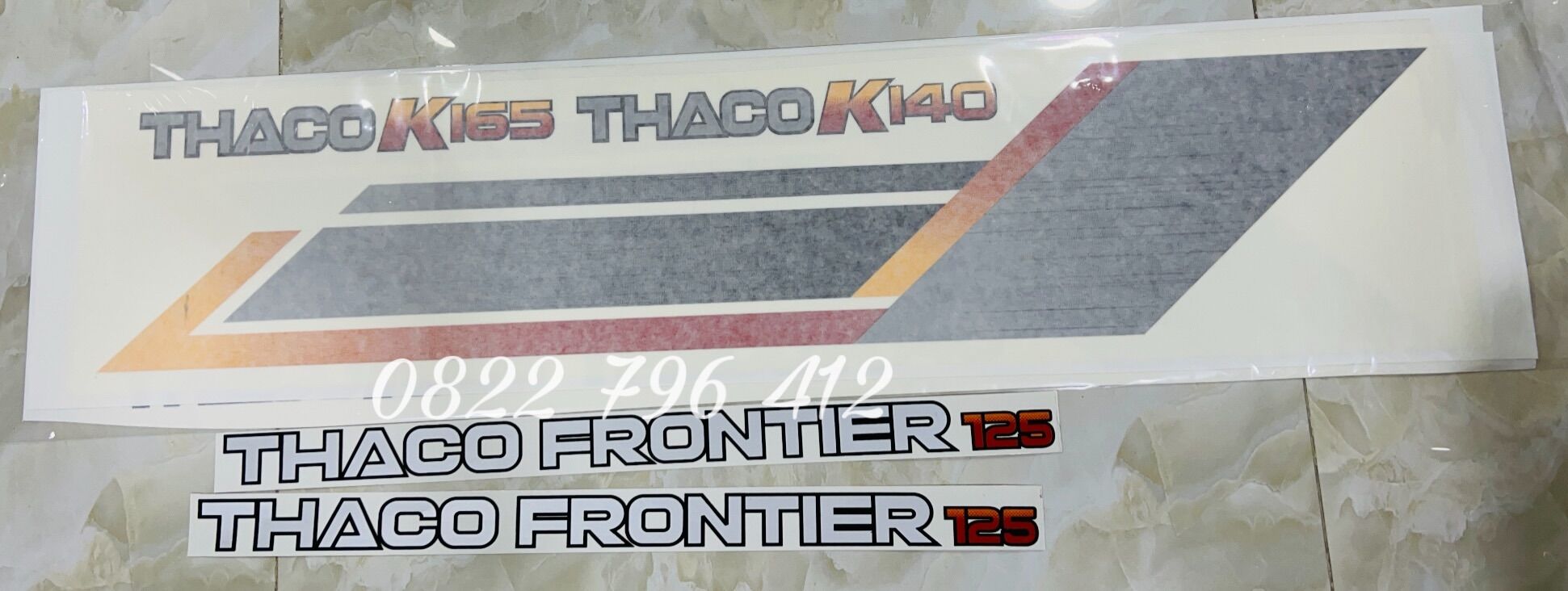 Tem kia trường hải tem tốt 3 lớp thaco k140, thaco k165, thac frontier 125