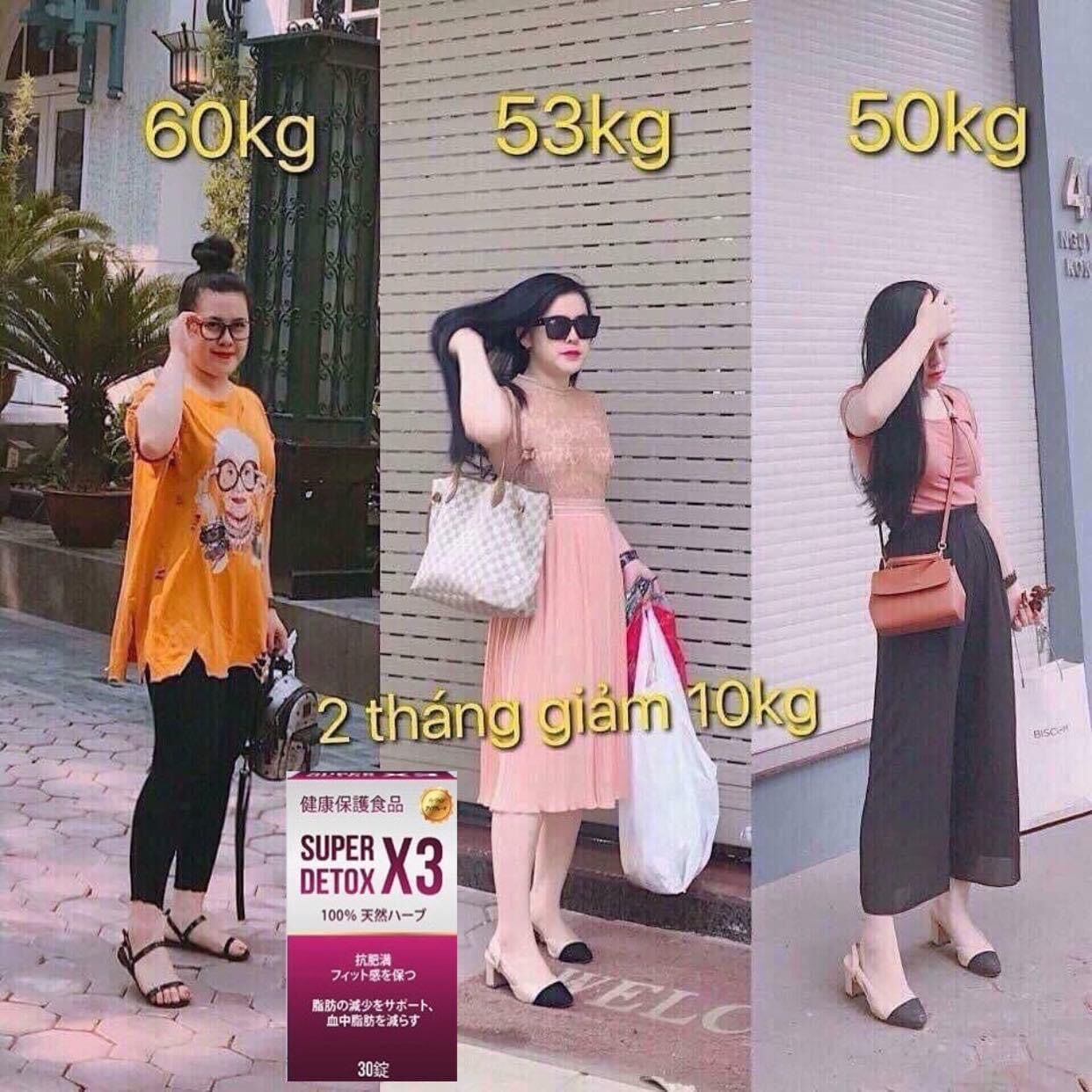Giảm cân x3 ngân 98 chính hãng