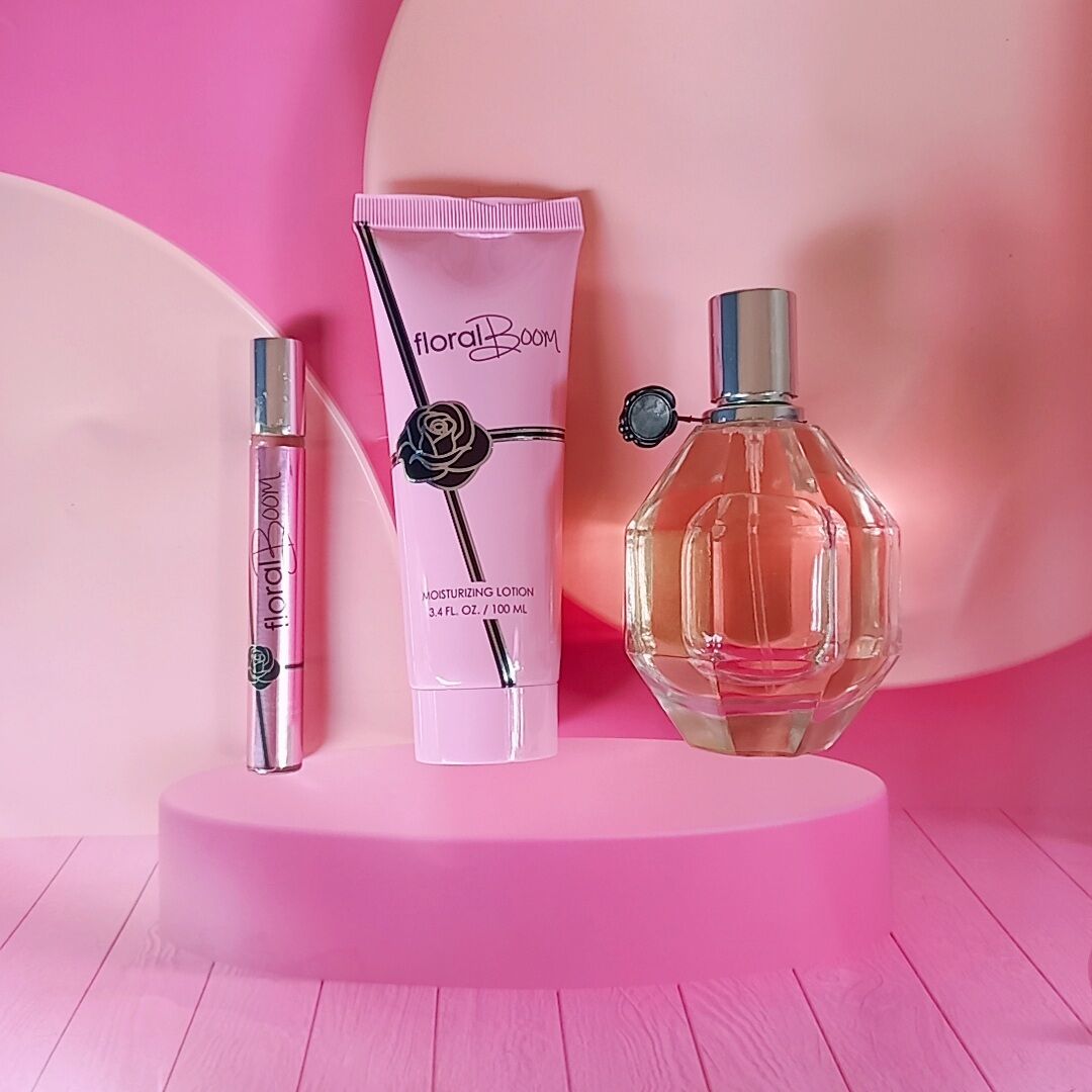 3 món/bộ quà tặng nước hoa floral boom mùi ngọt, quyến rũ -- subo shop chuyên đồ mỹ
