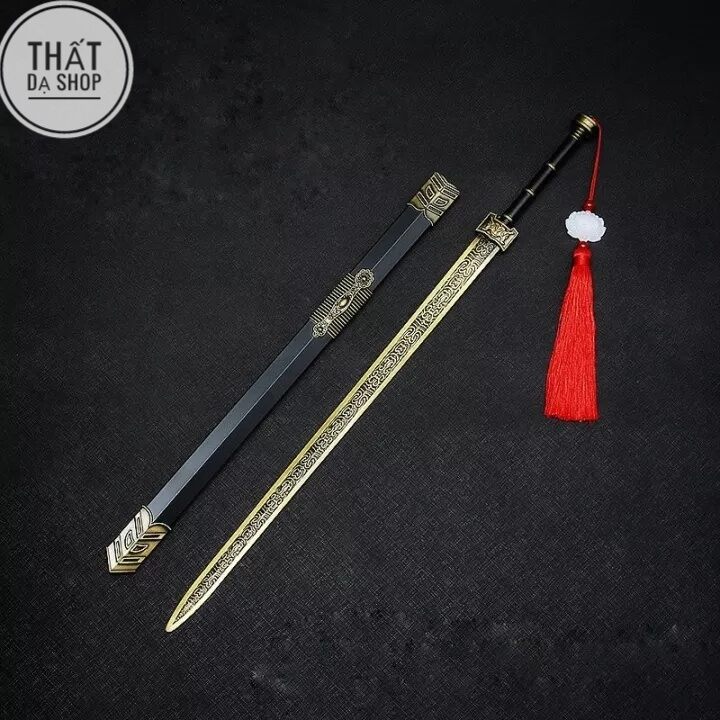 [60cm] Mô Hình Cosplay Hán Kiếm Cổ Kiếm (Tặng kèm giá đỡ).