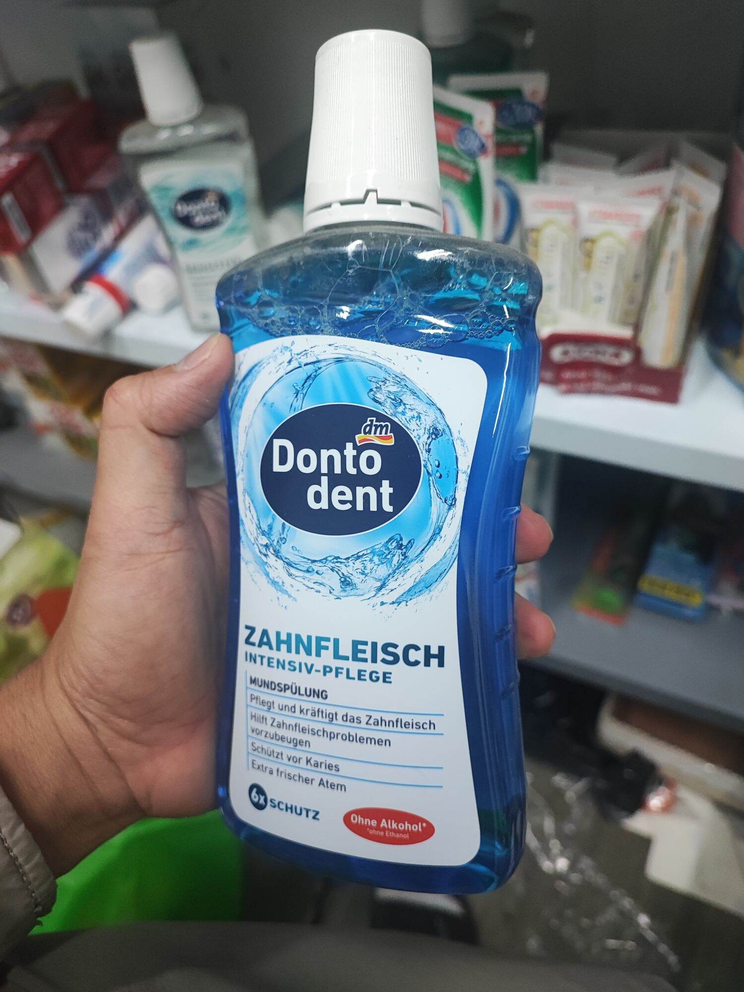nước súc miệng donto dent 500ml
