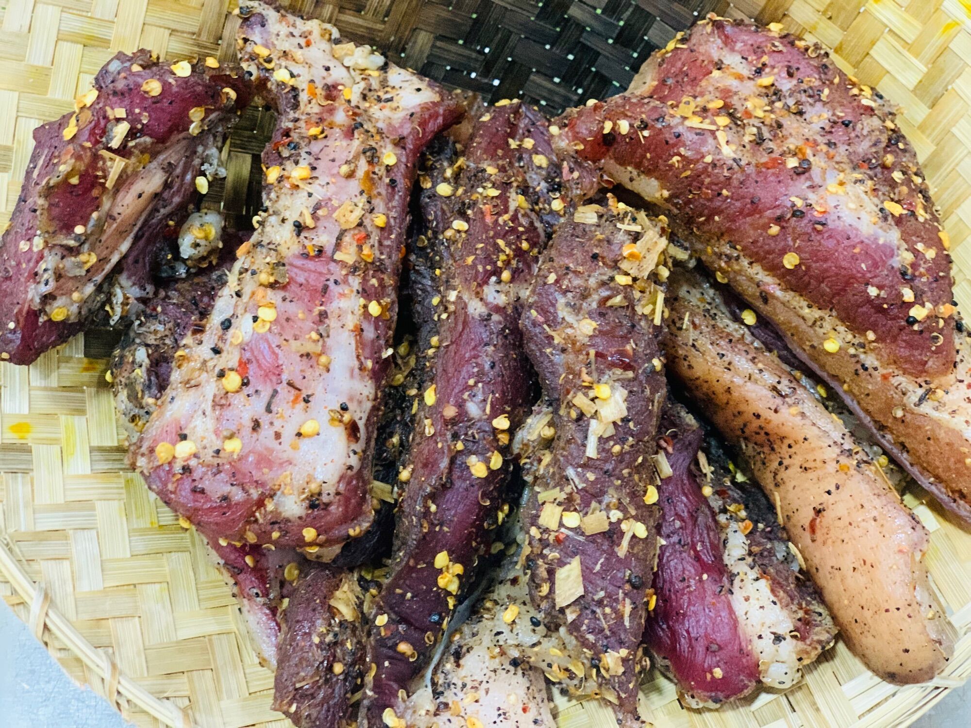 THỊT HEO MỘT NẮNG RAINF GÓI 500g