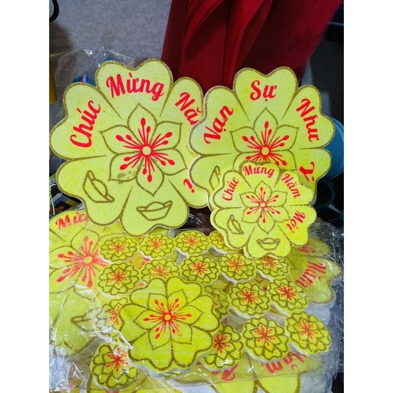 Hoa Mai Xốp Trang Trí Tết