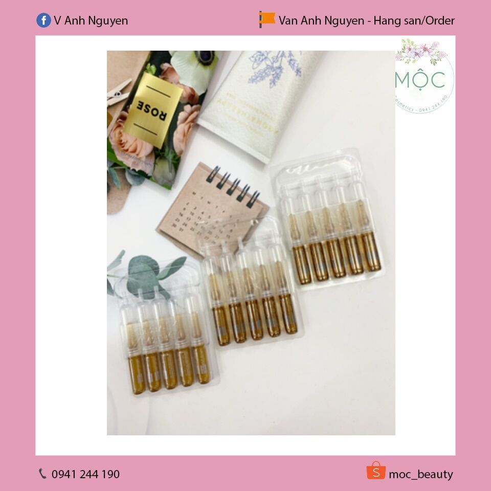 Tách lẻ 5 ống tinh chất vitamin dưỡng sáng da photoage/pigment zero