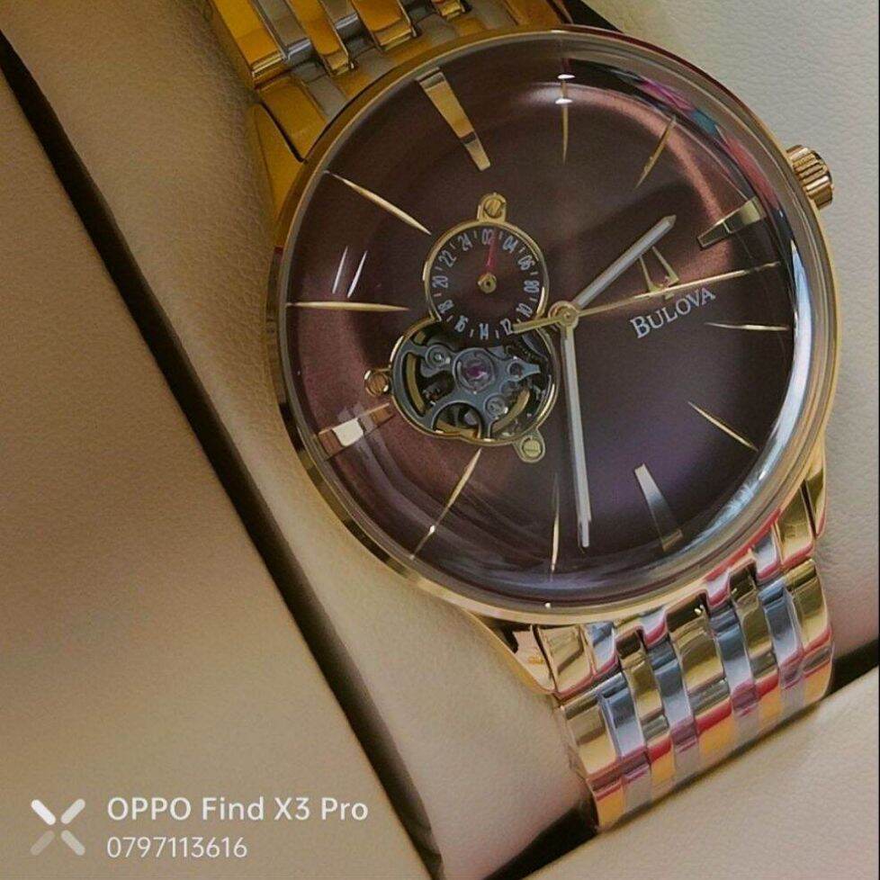 Đồng hồ nam bulova Nhật Bản xịn chống nước tuyệt đối. chạy cơ automatic Nhật Bản bao xài
