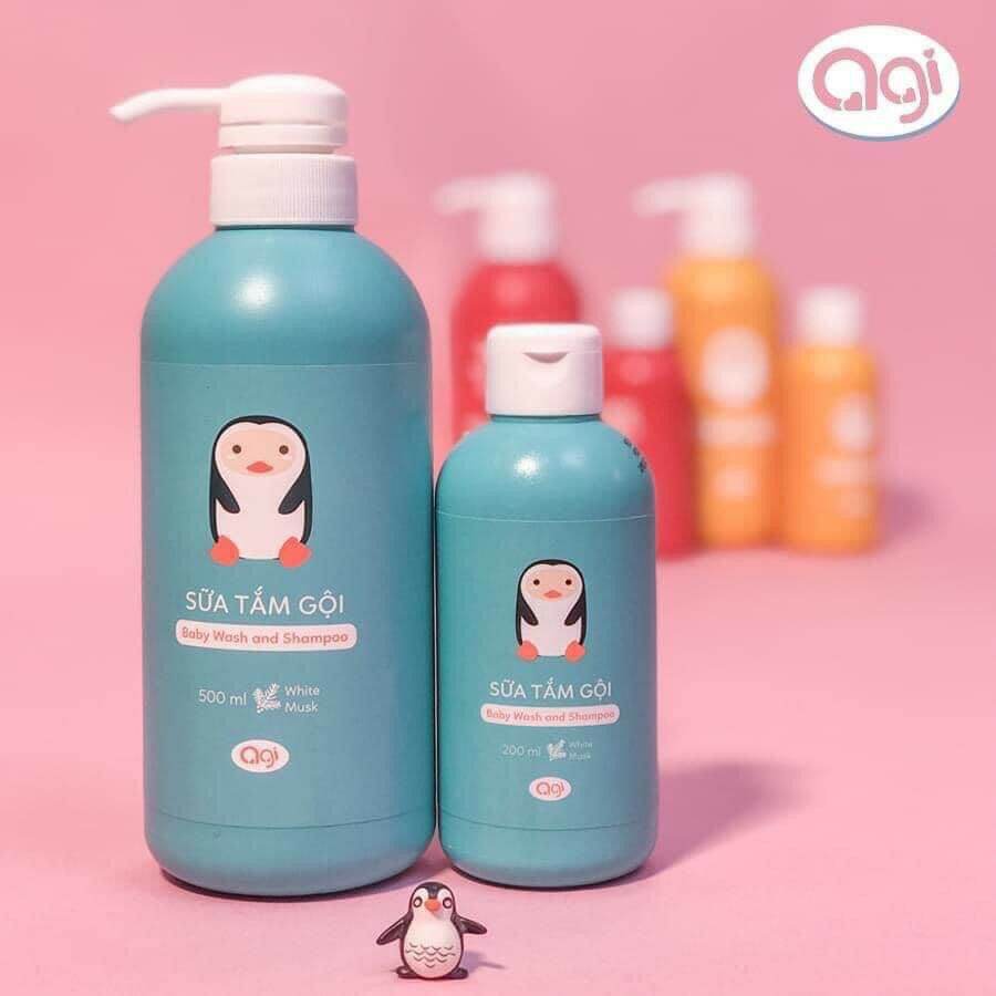 Sữa tắm gội agi 2 in 1 dành cho bé