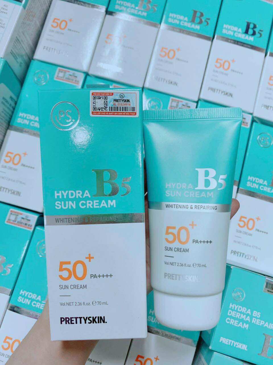 Kem chống nắng B5 Prettyskin kch