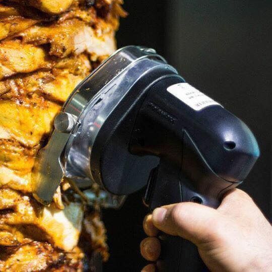 Máy cắt thịt doner kebap hàng nhập khẩu - máy cầm tay điện 220v