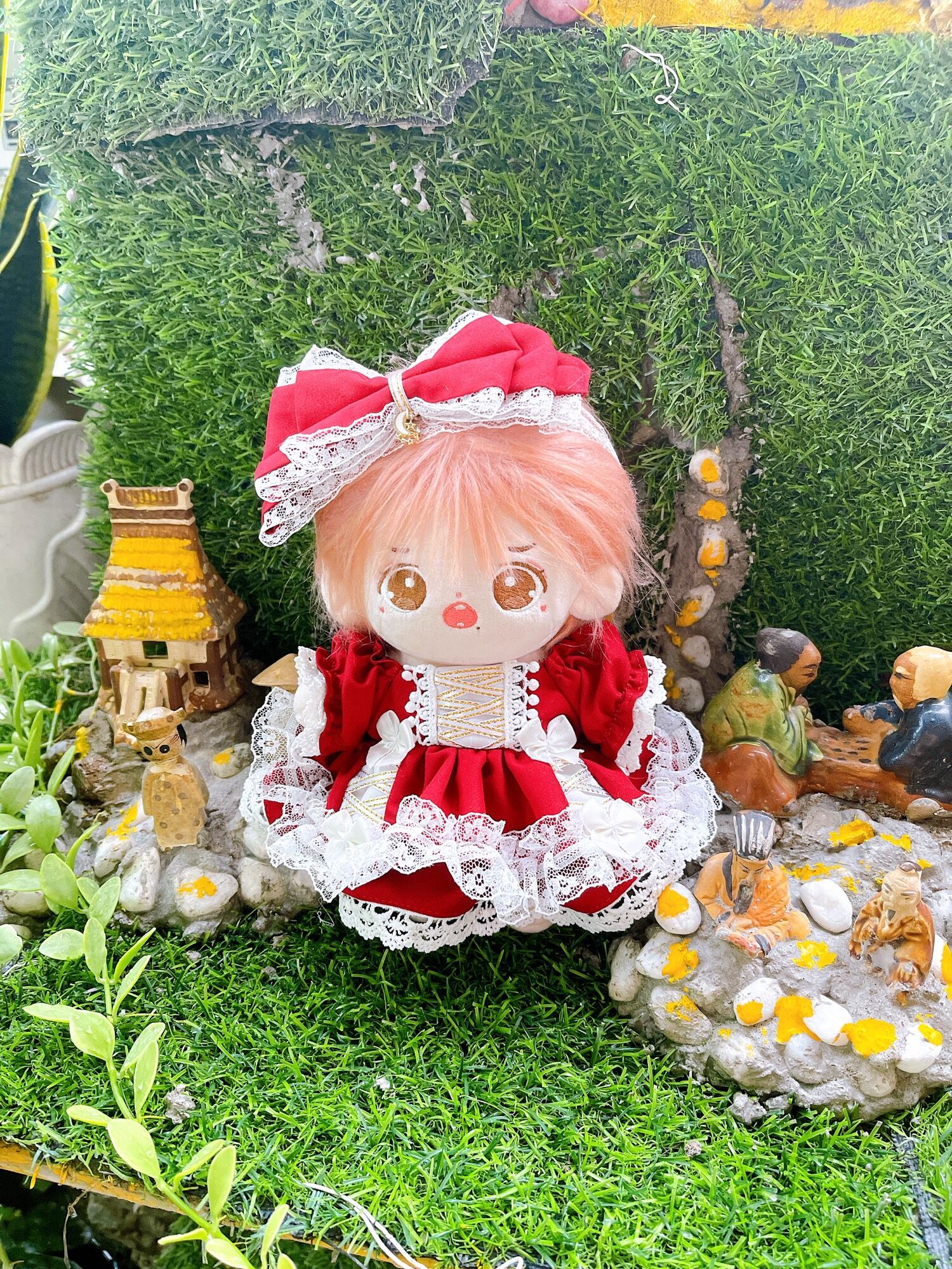 Outfit doll đầm lolita 20cm