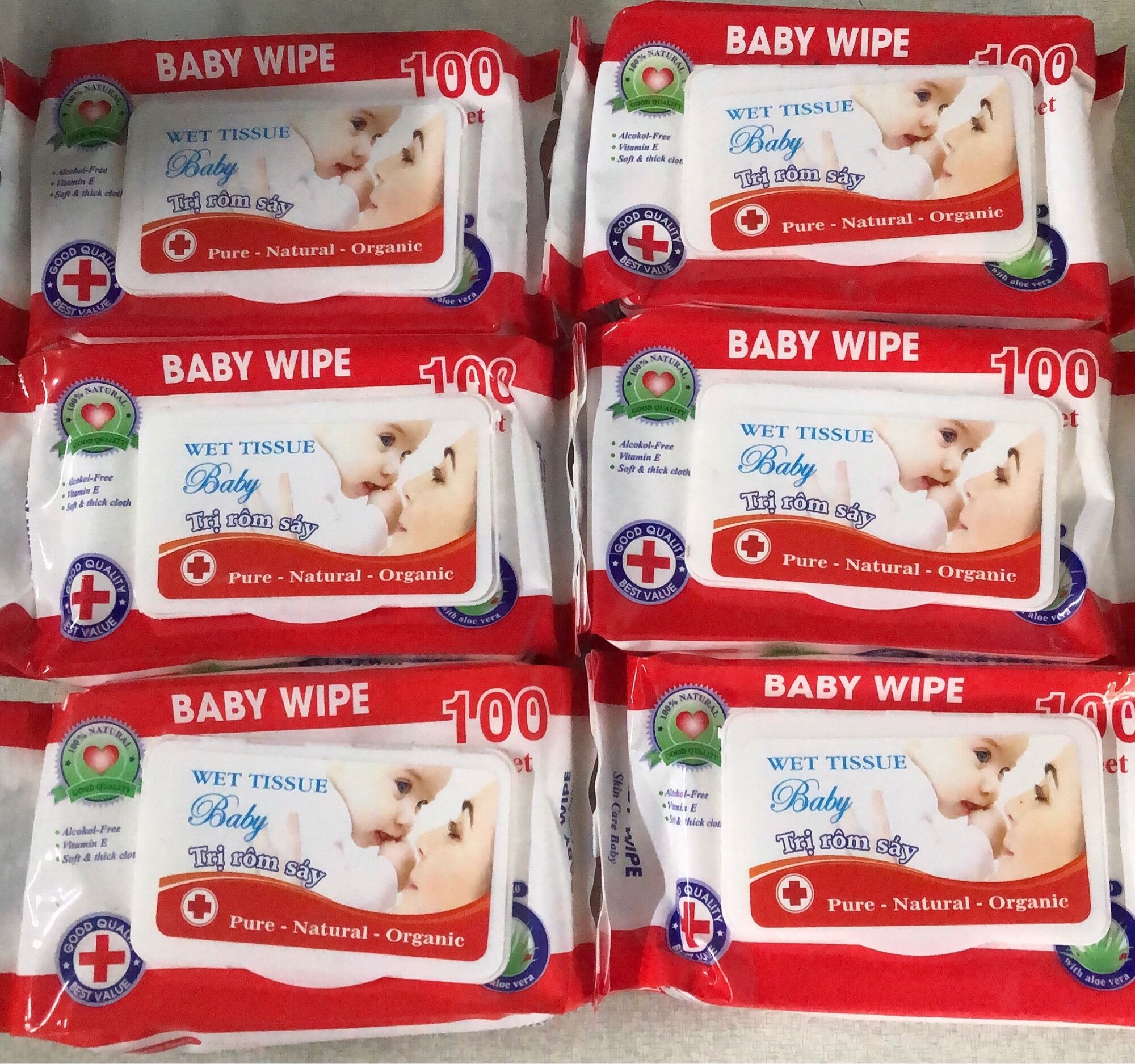 KHĂN ƯƠT BABY WIPES