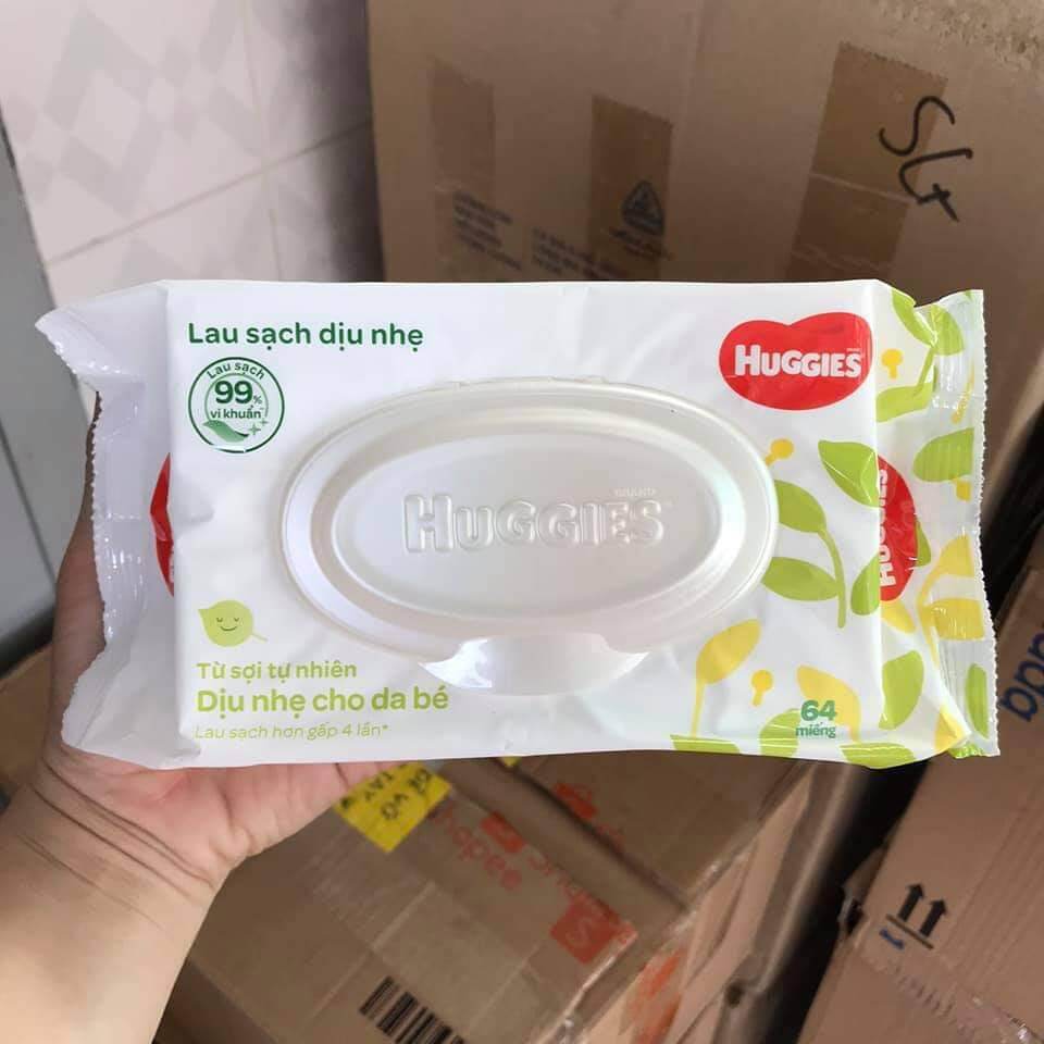 COMBO 2GÓI Khăn ướt Huggies (gói 64tờ)