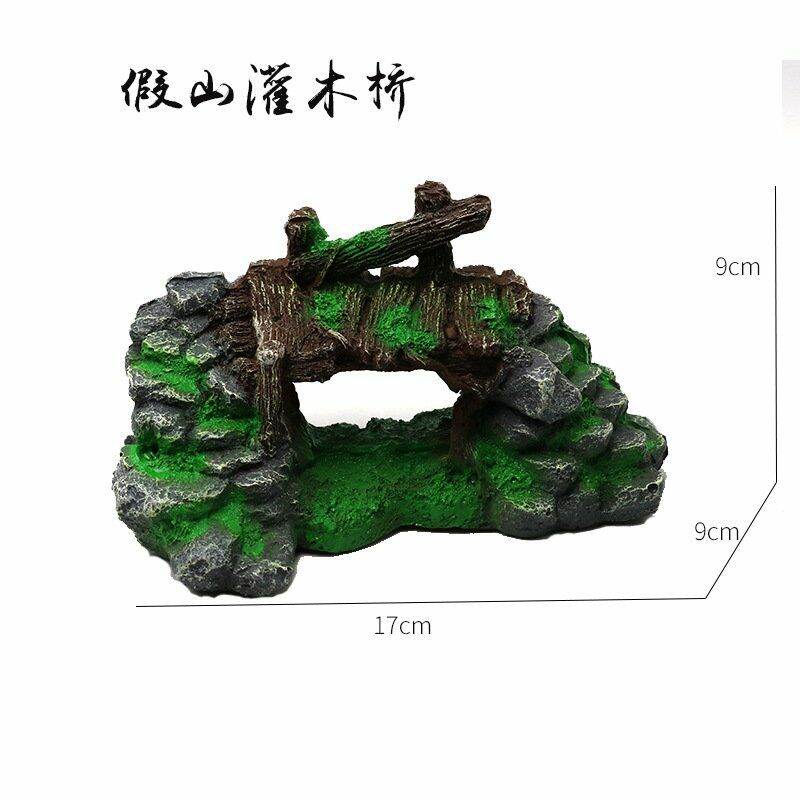 Mô hình núi đá tiểu cảnh hòn non bộ trang trí bể cá, lũa, bể thủy sinh