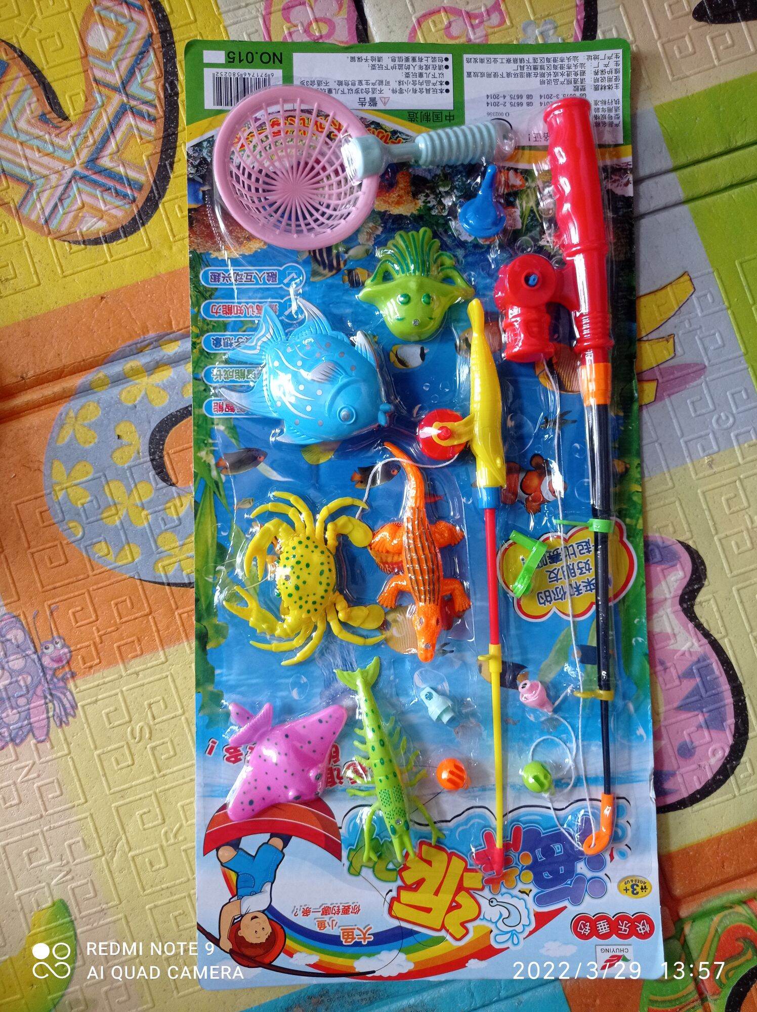 Bộ đồ chơi câu cá cho bé