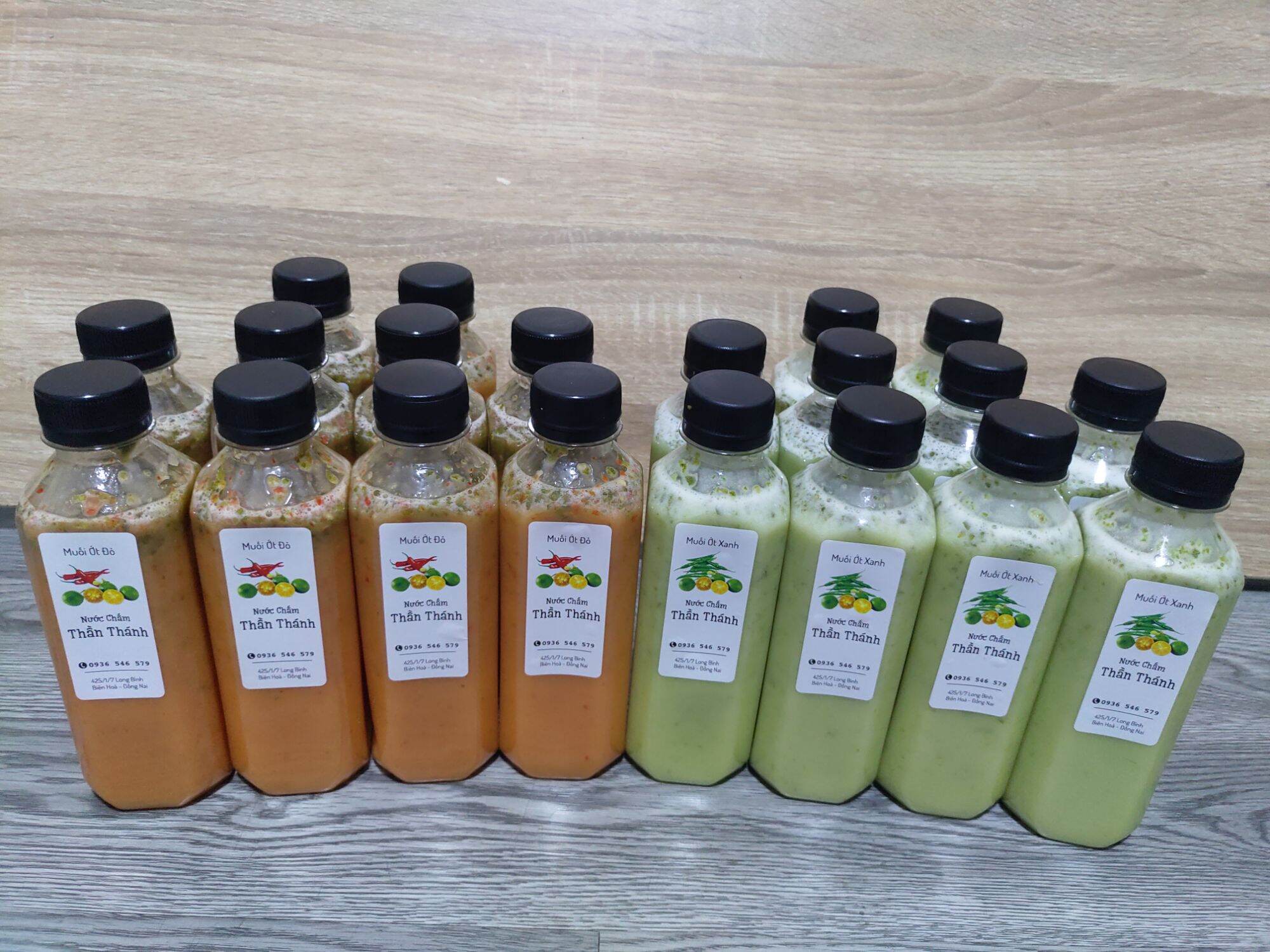muối chấm ớt xanh 330ml