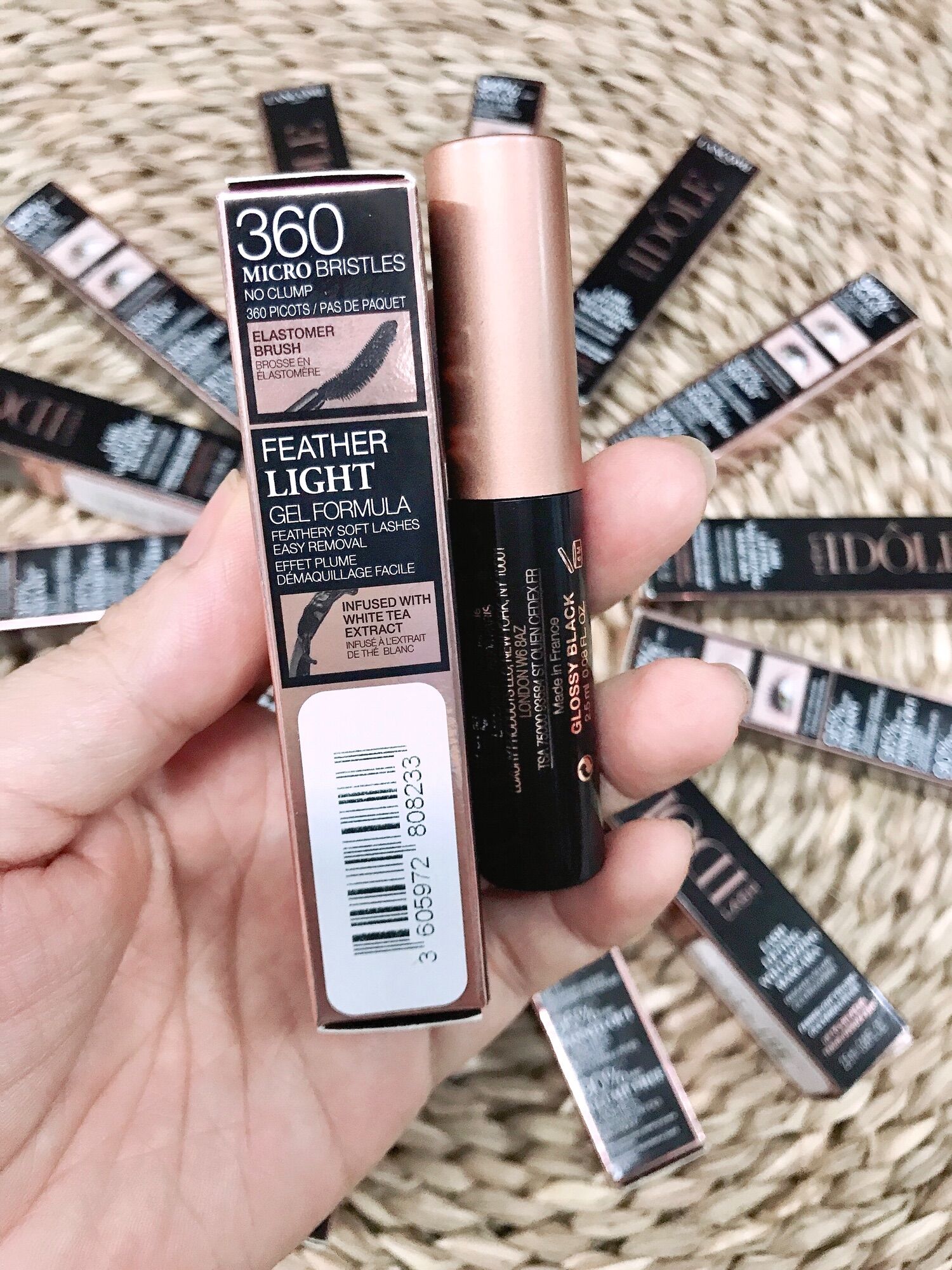 CHUỐT MI MASCARA LANCOME IDOLE MINI 2.5ml