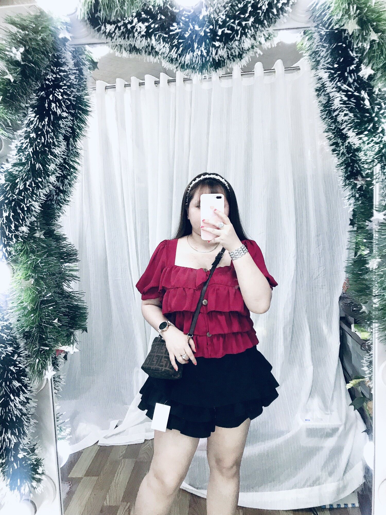 [Bigsize 60-90kg] Áo 4 tầng đính nút