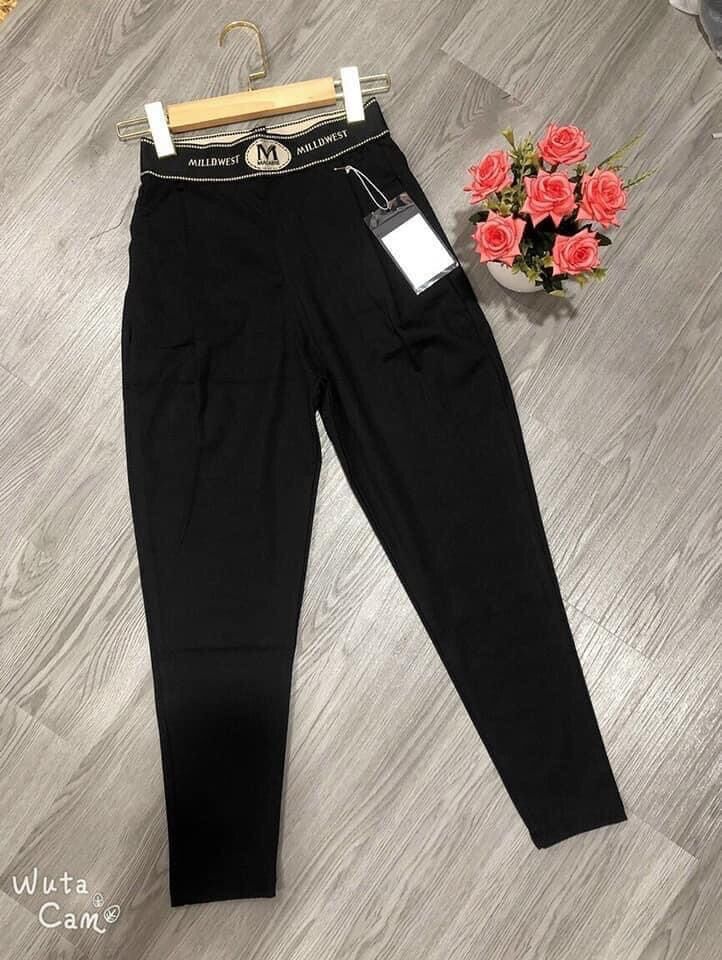 Quần baggy nữ , cạp chun dáng bom. Size từ s-xxl