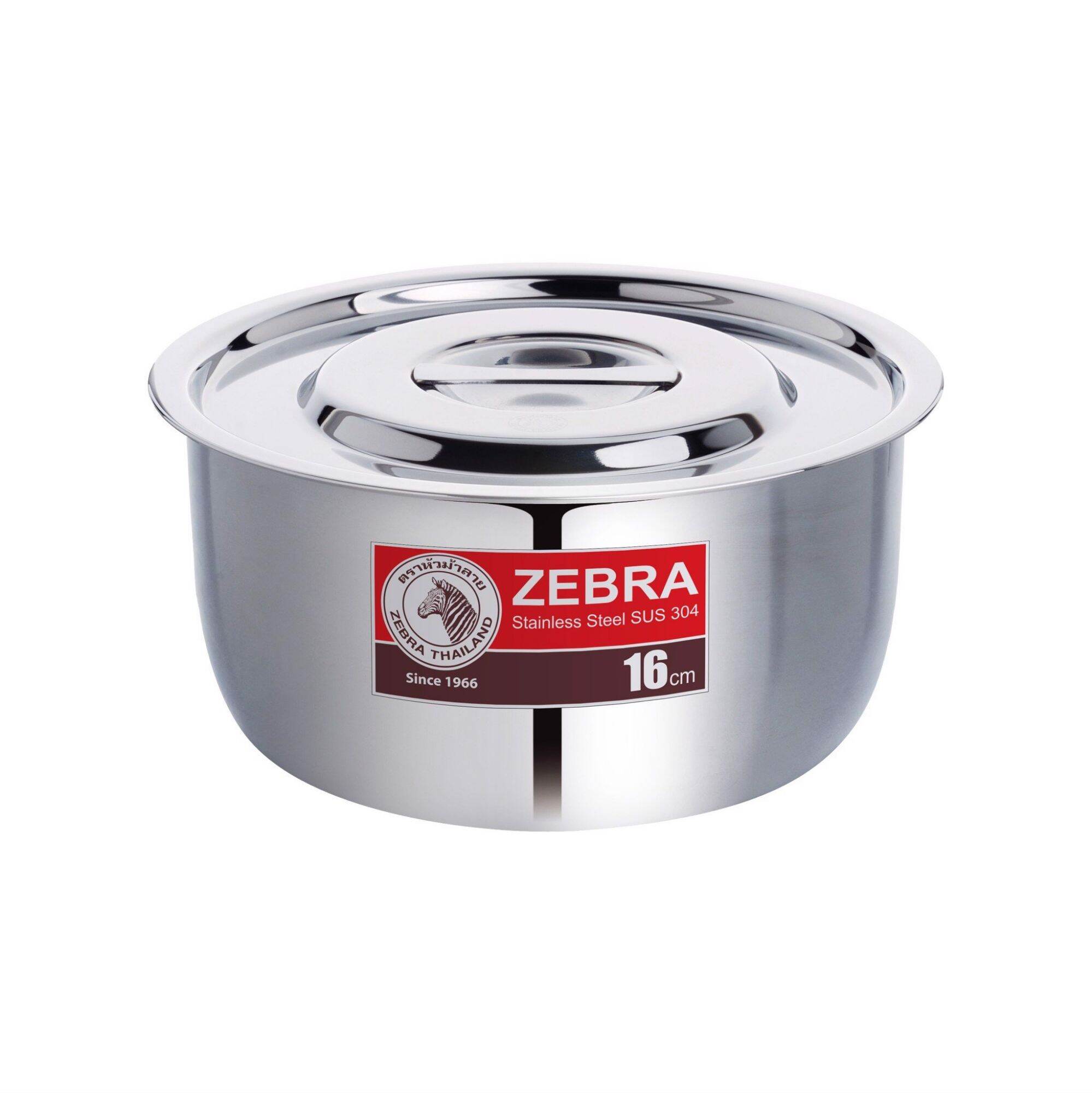 Thố inox indian 1 đáy 16cm - 170016