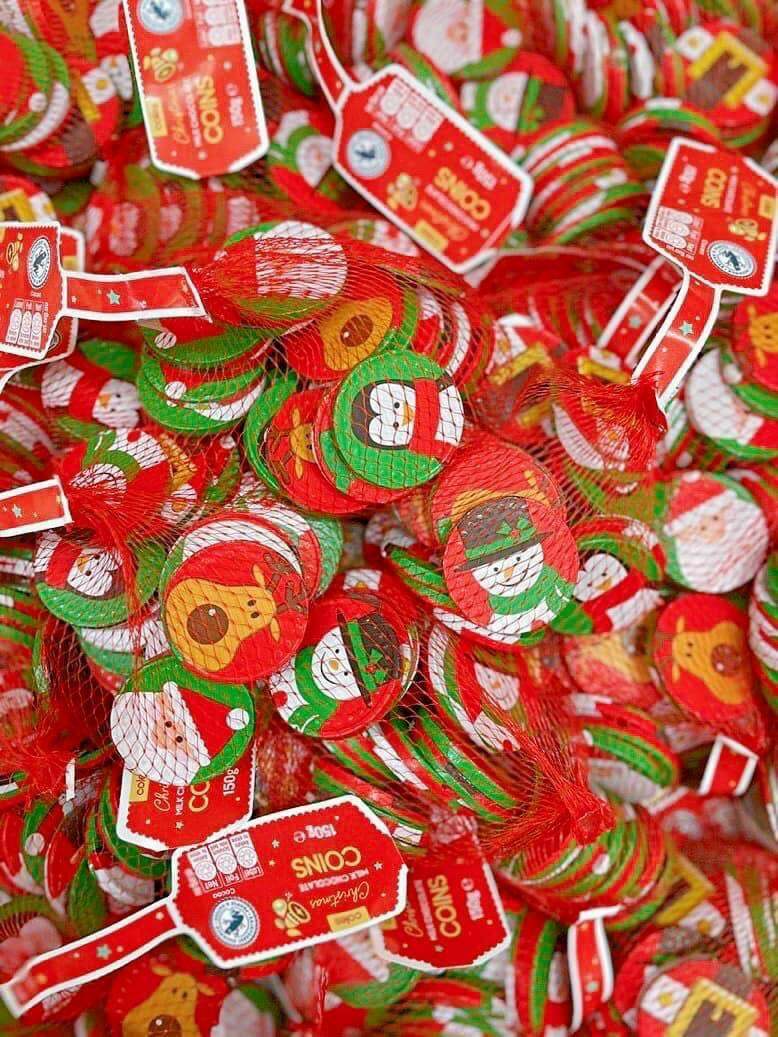 Kẹo socola noel Coin hàng Úc 2022