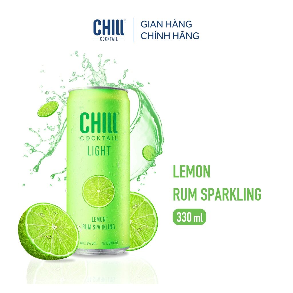 [HCM] Thùng 6 Lon Chill Cocktail Mix Vị 330ml/Lon - PARO