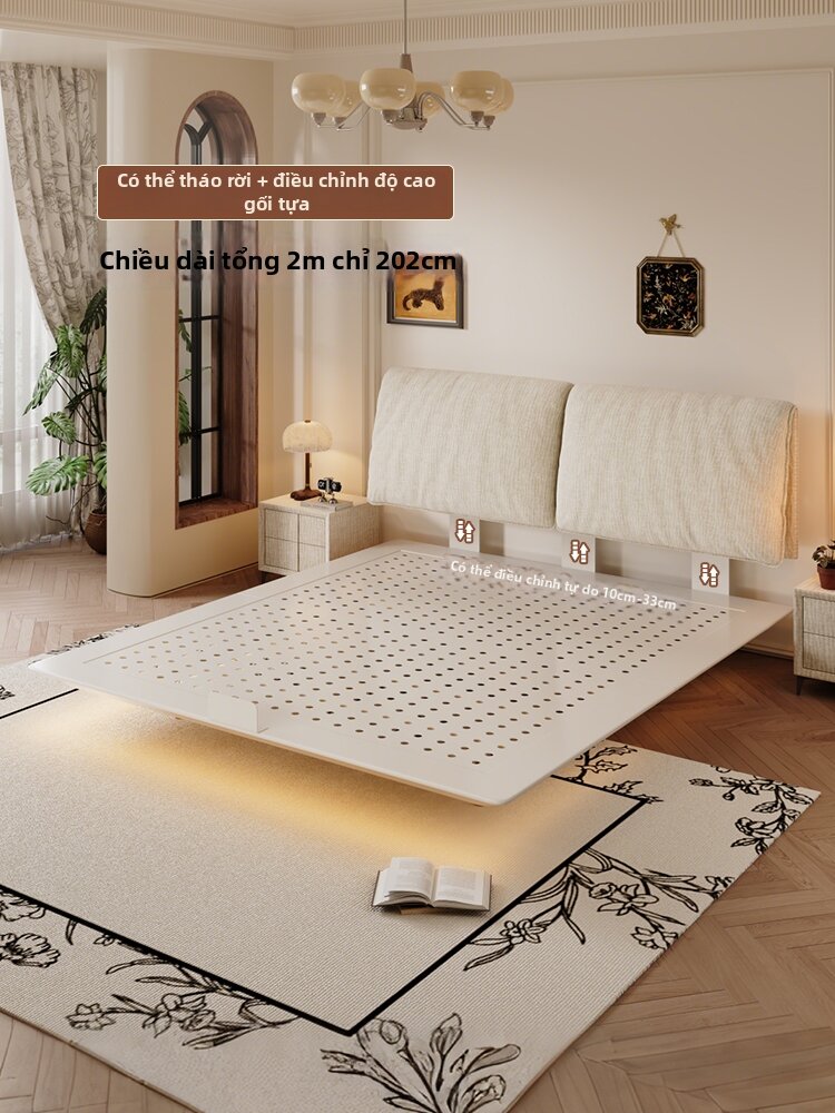 MEIZHAISHENGHUO | Detachable Chenille Elephant Ears Suspended Bed Carbon Steel Small Household Thin Headboard Soft Padded Bed Linen Giá 16,209,000 Đồng*Miễn phí vận chuyển