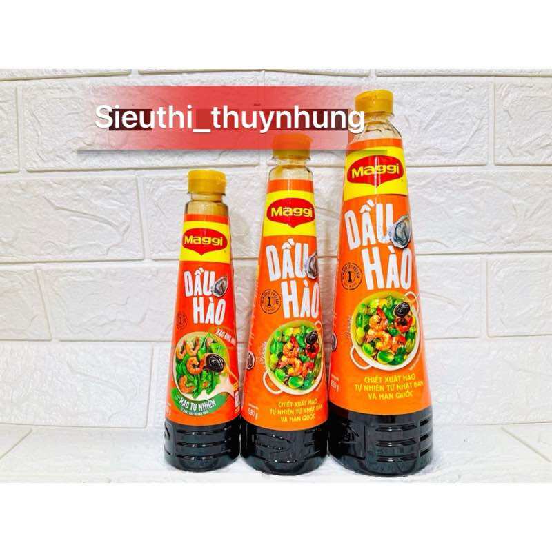 Dầu hào maggi chai 350g/530g/820g
